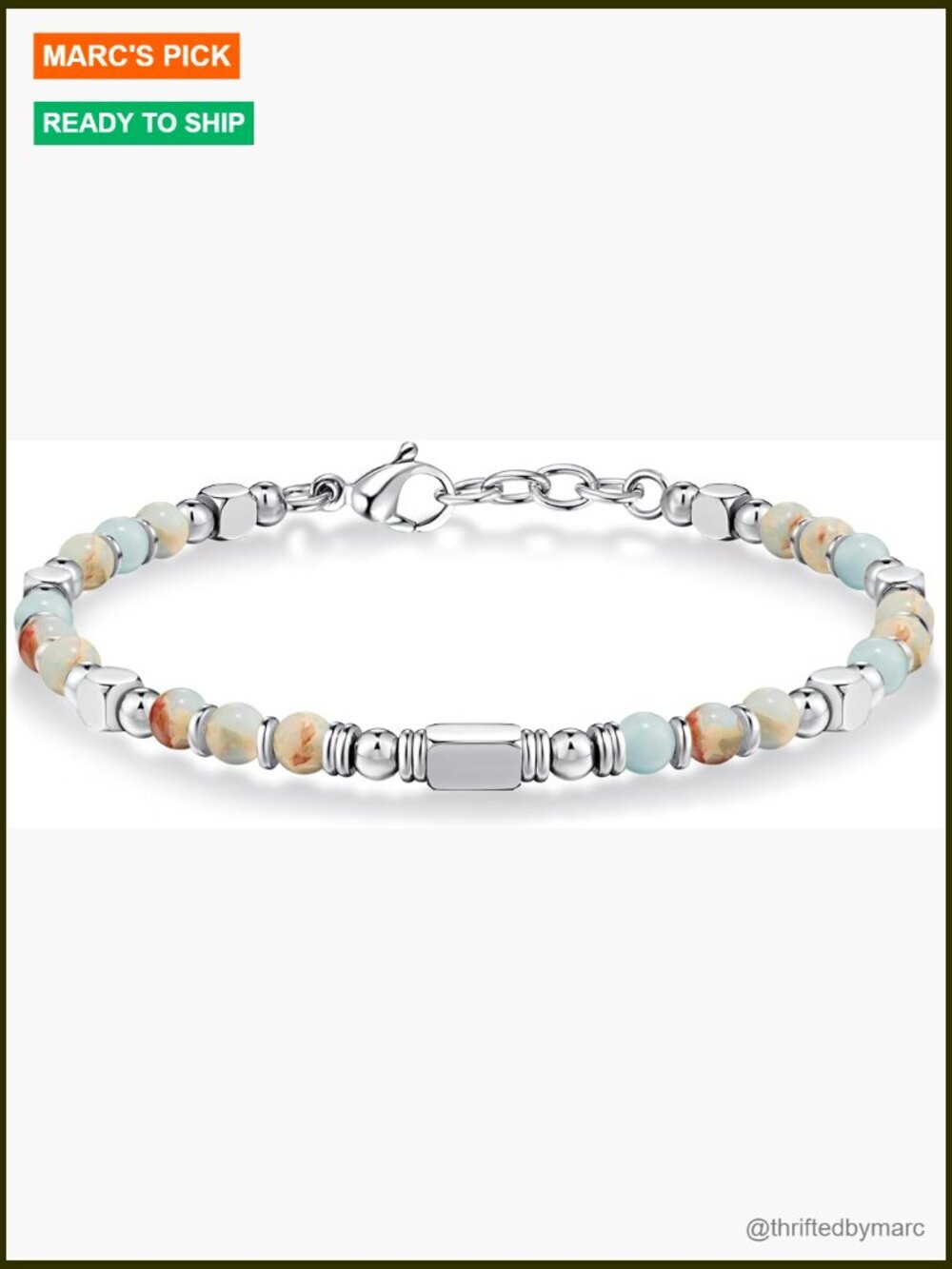 Boho Beaded Bracelets for Women, Trendy Link Bracelets